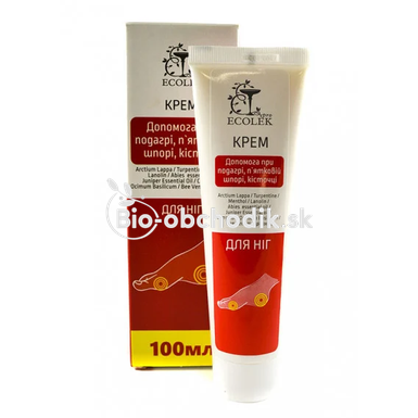 Cream for heel spurs, halluxes, gout 100ml PRO ECOLEK